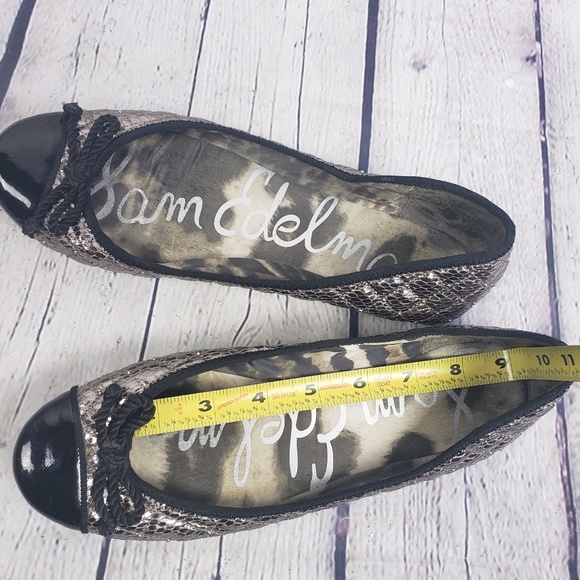 Sam Edelman Silver Metallic Flat shoes - Picture 6 of 8